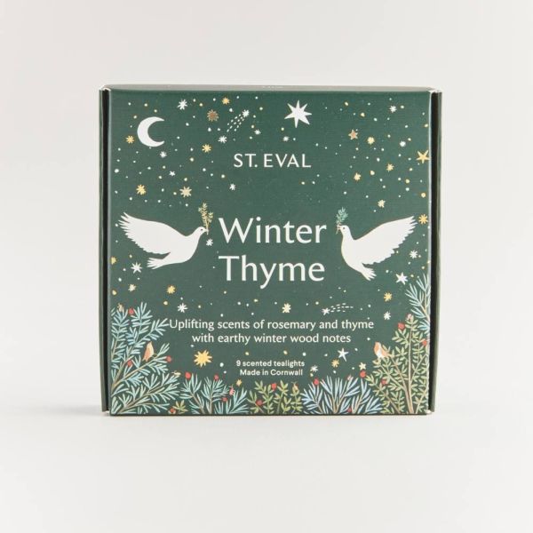 Christmas Tealight Set - Winter Thyme 